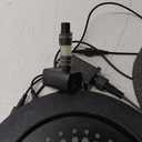 HD Designs Outdoors Small Metal Sunburst Water Fountain Black