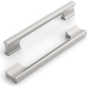 10 Pack 6.3 Inch(160mm) Kitchen Cabinet Handles Brushed Satin Nickel Cabinet Pulls Kitchen Cabinet Hardware Drawer Pulls for Cupboard Wardrobe