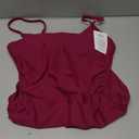 Eomenie Women's One Piece Swimsuits Tummy Control Ruched Bathing Suit 1 Piece Swimwear (Burgundy, Medium)