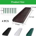 Rain Gutter Downspout Extension, Downspout Splash Block