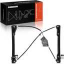 A-Premium Power Window Regulator without Motor Compatible with Volkswagen Beetle 1998-2010 Hatchback Front Left Driver Side (Front Driver Side)