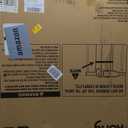 keny Extra Wide Baby Gate - Auto Close Safety Gate, Pressure Mounted, 29"-47.3", 30" Tall, Black