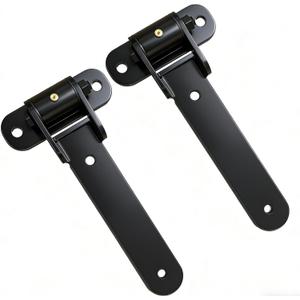 Heavy Duty Gate Hinges, 2 pcs 900LBS Capacity and 180-Degree Open Weld on Hinge or Bolt-On Gate Hinges Heavy Duty, Open for Barn Door Hinges/Garden/Fence/Metal Gates Hinges for Gates