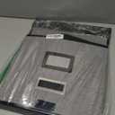 Huolewa Upgraded Portable File Organizer Box with Lid, Collapsible Linen Hanging Filing Storage Boxes with Plastic Slides, Decorative Home/Office Filing System Box for File and Folders Storage (Gray) (Grey)