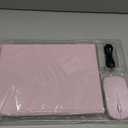 TUNKARMOR for iPad 9th / 8th / 7th Generation 10.2 inch & iPad Air 3rd Gen & iPad Pro 10.5 inch Case with 7 Color Backlit Keyboard - Built in Pencil Holder with Mouse (Pink)