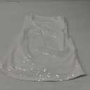 MakeMeChic Women's Sparkly Sequin Tops Y2k Sleeveless Crop Going Out Rave Tops Clubwear (Large)