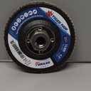 4-1/2" Tiger Paw Abrasive Flap Disc- Flat- - 40Z, Sold As 1 Carton, 10 Each Per Carton