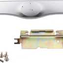 Upgraded Rear Exterior Tailgate Liftgate Handle Garnish Compatible with Toyota 04-09 Prius 1F7 Classic Silver Metallic 2004 2005 2006 2007 2008 2009