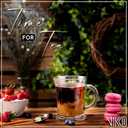 Vikko Glass Coffee Mugs Aroma Collection 13 Ounce Thick and Durable Wide, Set of 6 Heavy Base Dishwasher Safe Large Glass Coffee Cups