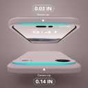 Magnetic for iPhone Air Case, Compatible with MagSafe, [Full Camera Protection][Screen Protector] Silicone Shockproof Protective Phone Case for iPhone 17 Air 6.5", Hazel