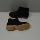 Girls Boots Kids Ankle Boots Side Zipper Booties Fashion Short Suede Low Heels,13