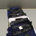 BUYJYA  5 Pack Men's Compression Pants Running Tights Workout Leggings Athletic Cool Dry Yoga Gym Clothes Gift (X-Large)