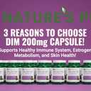 DIM 200mg Estrogen Balance for Women & Men Diindolylmethane Black Pepper for Non-cystic Acne, Hormone Balance, Menopause & Antioxidant Support Vegan Gluten Soy Free Non-GMO USA 2 month supply 60 caps