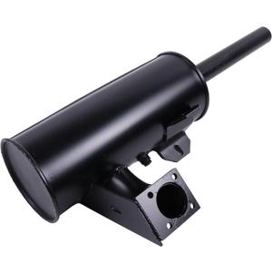 86537593 86527335 163655 Black Muffler Compatible with NH L160 L565 LS160 LX565