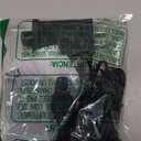 Class 2 Power Supply 120Vac 60Hz, 1A Christmas Inflatable Plug Replacement Plug Adapter with 2 Meters Waterproof Extension Cord, Yard Low Voltage Transformer for Halloween Thanksgiving String Light