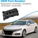 WATERWICH Valve Cover with Gasket Compatible with Honda Accord 2018-2019, Civic 2016-2019, CR-V 2017-2019 1.5L L4 Replacement for 123105AAA01 123106A0A01 12310-5AA-A01