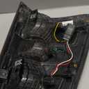 Lathsy Tail Light Black Bezel Compatible With 2019-2023 Dodge Ram 1500 Left Driver Side Taillight Replace 68261577AE