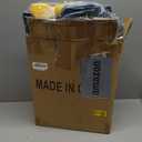 Potty Training Seat, Toddler Toilet Seat With Steps, 2 In 1 Toddler Potty Training Toilet With Splash Guard, Anti-Slip Step Stool Soft Mat, Adjust High Potty Seats For Toddlers Kids Boys Girls (Blue)