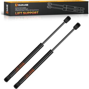 ST237M37 23 inch 37Lb/165N Gas Struts for Heavy lid, 23in Gas Shock for Undercover Tonneau Cover RV Side Door Pick-up Topper Cover Leer Canopy Glass Window Basement Door, 2Pcs