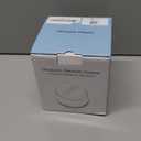 Dental Ultrasonic Retainer Cleaner Machine: 45kHz Dental Cleaning Pod with Digital Timer & 200ML, Deep Cleaning for Dentures, Mouth Guards, Aligners, Night Guards, Braces, Toothbrush Heads & Jewelry (White)