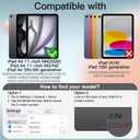 JETech Case ONLY for iPad Air 11-Inch M4/M3/M2 (2026/2025/2024), iPad Air 5/4 (2022/2020 5th/4th Generation 10.9-Inch), Slim Stand Hard Back Shell Cover with Auto Wake/Sleep (Wine)