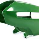 HECASA Lawn Mower Front Hood Grille Compatible with John Deere X300 X300R X304 X305R X310 X320 X324 X340 X360 X500 X530 534 Replacement for #M152313 Upper Tractor Hood Kit