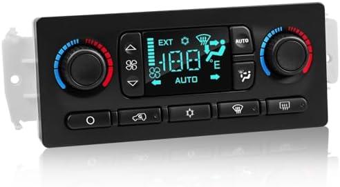 599-211XD AC Climate Control Module Panel Switch Compatible with 2003-2009 Cadillac Escalade Chevrolet Avalanche Silverado Suburban Tahoe GMC Sierra Yukon Replace#10367041 10367042 ﻿