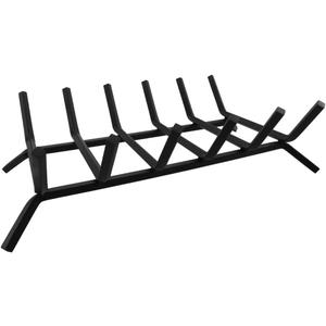 Fireplace Grate,Fireplace Log Holder, Cast Iron 21 inch Fireplace Grate for Inside Fireplace Accessories Heavy Duty Wood Holders Firewood Indoor,Firewood Racks Outdoor