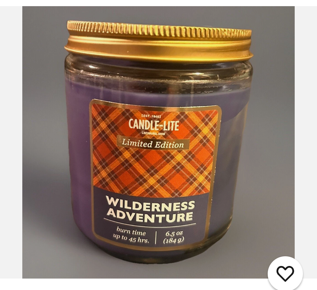 Fall Candle | Wilderness Adventure Scented Fall Candle for Home - 6.5oz