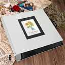 Photo Album 4x6 1000 Photos, Leather Cover Extra Large Capacity Wedding Family Graduation Baby Anniversary Vacation Birthday Christmas Holds 4x6 Pictures(Grey, 1000 Pockets)