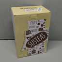 SUSTEAS Rotary Cheese Grater with Handle - Vegetable Shredder with 5 Well-designed Blades & Strong Suction Base,Round Mandoline Slicer & Food Chopper for Kitchen,with Blade Storage Box(Beige)