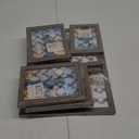 SESEAT Picture Frames Collage, Gallery Wall Frame Set with 11x14 8x10 5x7 4x6 Frames in Light Brown Finishes, Set of 10