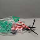 12 Pack Christmas Decorations Outdoor, Solar Christmas Tree Lights with 156 Bright LED and 10 Lighting Modes, 7 Colorful Waterproof Xmas Decor for Pathway Yard