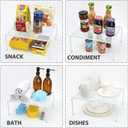 SIBAO Set of 2 Mesh Kitchen Shelves Cabinet Storage Shelf Rack (13.1 x 10.2 Inch) Kitchen Bathroom Pantry Cupboard Desk Home Office, Fridge, Cabinet, Bathroom Cupboard (White)