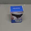 VELPEAU Hernia Belt for Men & Women - Bilateral/Double Inguinal, Groin Hernia Support Truss Underwear Briefs, Pain Relief Recovery Adjustable Strap with 2 Removable Medical Compression Pads (Black, Size S)