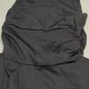 Kaximil Women's Ruffle Hem Boat Neck Mini Dress Sleeveless Ruched Corset Short Party Dresses (Large, Black)