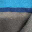 Blanket Soft Throw Blankets All Season Flannel Grey & Blue, Size 5Ft×4.5Ft