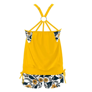 Fashion Women Swimsuit Sexy Ladies Swimwears Set Fashion, Yellow, XS