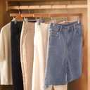 SMARTOR Natural Wooden Pants Hangers 20 Pack, Heavy Duty Skirt Hanger with 2-Adjustable Clips, Space Saving Shorts Hanger with 360Swivel Hook, Essential College Dorm Hangers for Jeans, Trousers