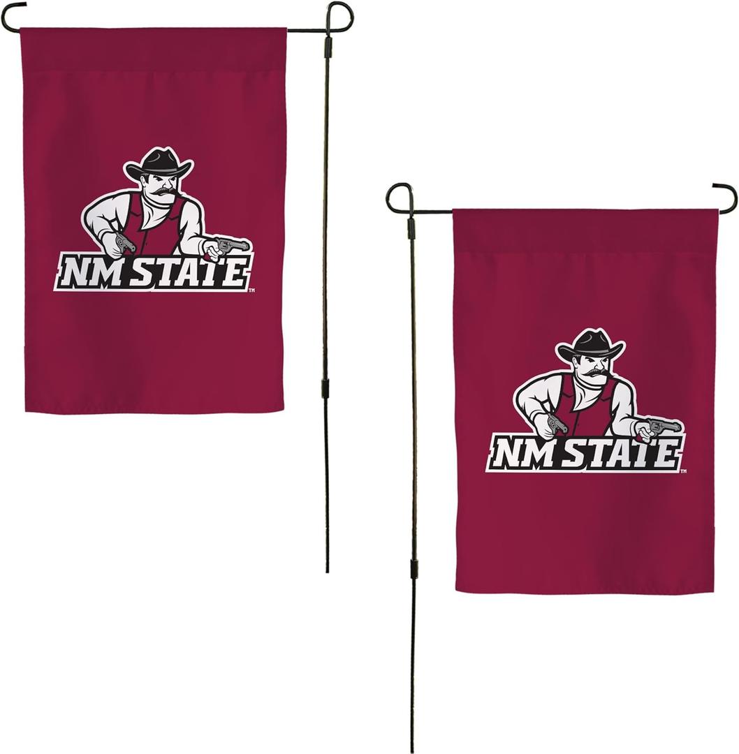 Desert Cactus New Mexico State University NMSU Garden Flag  19 x 12 inch New Mexico State Aggies Banner, For Outdoor Display and Events (Design A)