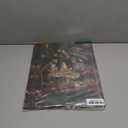 Zeuiwr Tropical Animal Framed Wall Decor, Maximalist Wild Animal Canvas Wall Art, Leopard Zebra Bear Bird Animal Tea Party Pictures Prints Artwork for Home Living Room Bedroom Decor, 11x14 Inches