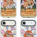for iPhone Air Case Cute - Compatible with Magsafe - Durable Shockproof 6.6 ft Drop Impact Phone Case - Funny Cowboy Design for iPhone 17 Air (6.5") Clear