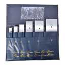 HFS (R) 6 pcs 3/8" - 2-1/4" Steel Parallel Set .0002" Hardened - Precision Ground Tool Steel with Plastic Case