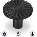 15 Pack Black Cabinet Knobs & Drawer Pulls - Vintage Zinc Alloy Hardware for Kitchen, Closet, Wardrobe, Dresser - Furniture refinishing, Easy Installation
