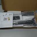 Tablet Floor Stand with 5LB Metal Base, Overhead Bed Phone Stand Angle Height Adjustable Holder, Universal Floor Stand Compatible with iPhone iPad Pro Air Mini, Samsung Tab, Kindle, E-Reader