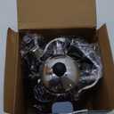 Tea Kettle, 2 Quart Stainless Steel Whistling Tea Kettle, Stovetop Whistling Teakettle Tea Pots for Stove Top with Ergonomic Folding Handle, Small Teapot, Water boiler for Tea, Coffee (Black)