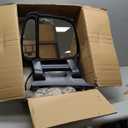 Driver Left Side Mirror for 2019 2020 2021 2022 RAM Promaster 1500 2500 3500,Power Door Mirror with Heated,Turn Signals Light,Temperature Sensor,Replaces# FO1321536(Long Arm)