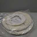 Double TOOTOO STAR Brown Lamp Shade Set of 2, Large Drum Lampshade for Floor Light and Table Lamp 10x14x10 inch, DIY Fabric Natural Linen Hand Crafted, Spider (Brown, 10 x 14 x 10.5 inch)