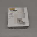 Automatic Toothpaste Dispenser Wall Mounted: White Electric 6 Adjustable Levels Auto Toothpaste Squeezer Smart Rechargeable Touchless for Kids Adults - Bathroom - Replaceable Parts