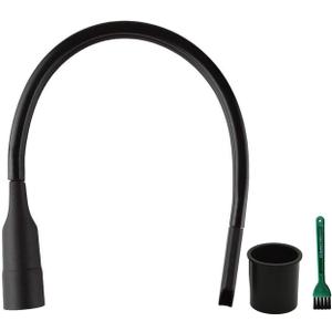 EZ SPARES 25-inch Flexible Vacuum Crevice Attachment Crevice Tool Crevice Brush Tool Kit for All 1-1/4" or 1-3/8"(32mm-35mm) Vacuum Hoses